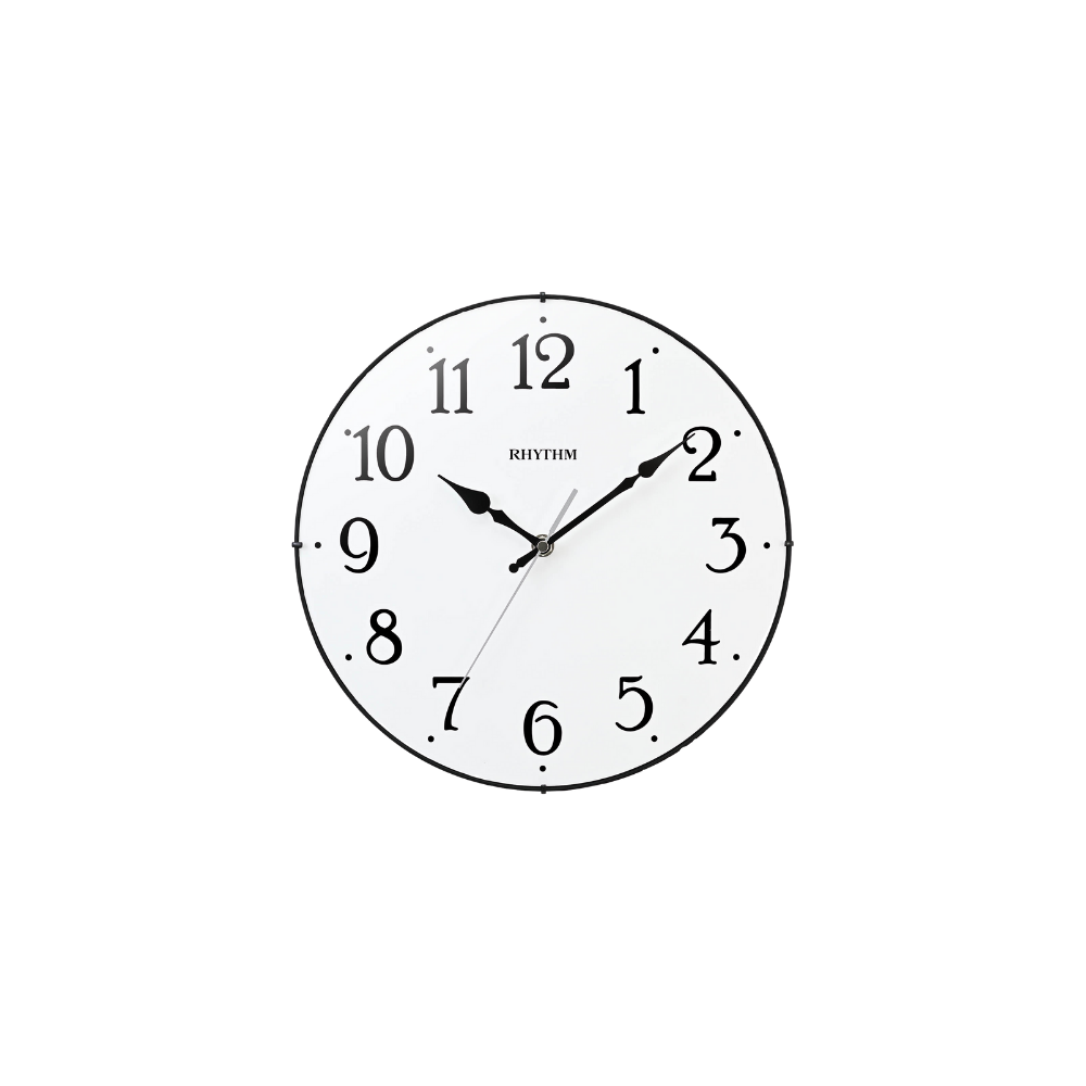 CMG630NR02 Value Added Wall Clock (Convex Glass, Silent Silky Move ...