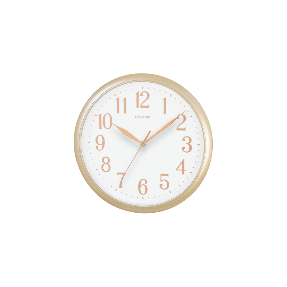 CMG613BR13 Basic Wall Clocks (3D Numerals, Silent Silky Move) Plastic ...