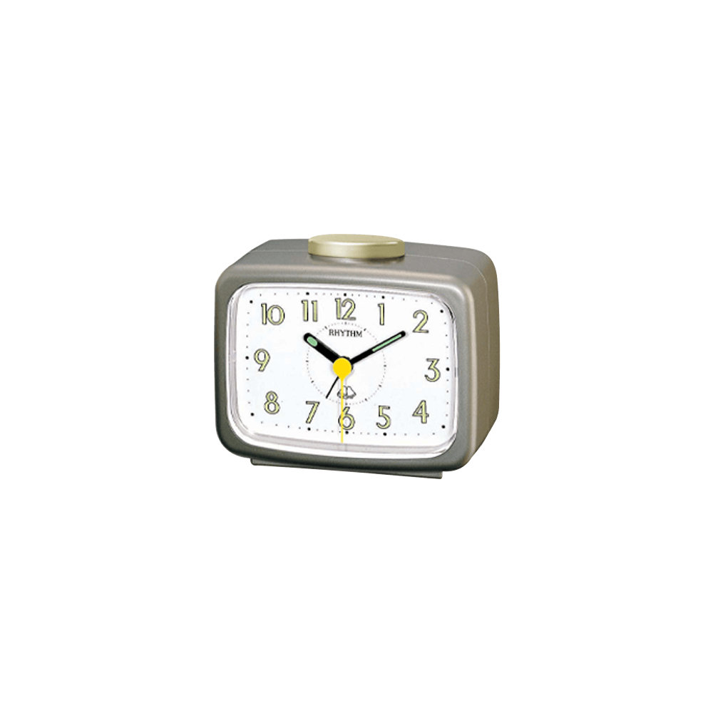 Basic Bell Alarm Clocks Plastic Metallic Gold (4RA456WR18)