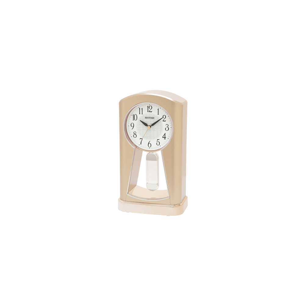 Contemporary Motion Clocks Plastic Pink Gold (4RP794WR13)