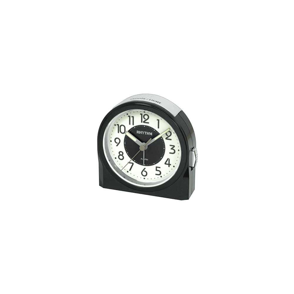 Super Silent Alarm Clocks Plastic Black (8RE647WR02)