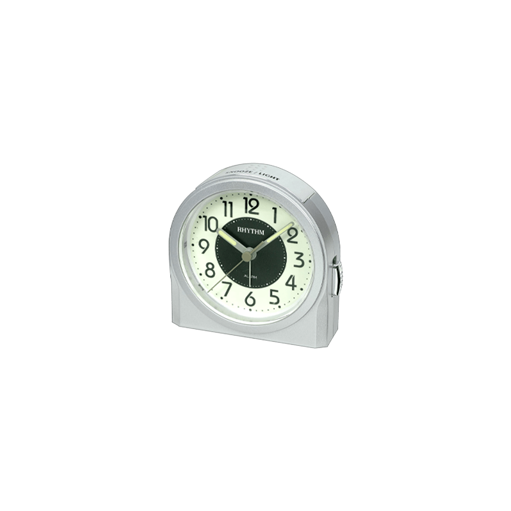 Super Silent Alarm Clocks Plastic Silver (8RE647WR19)