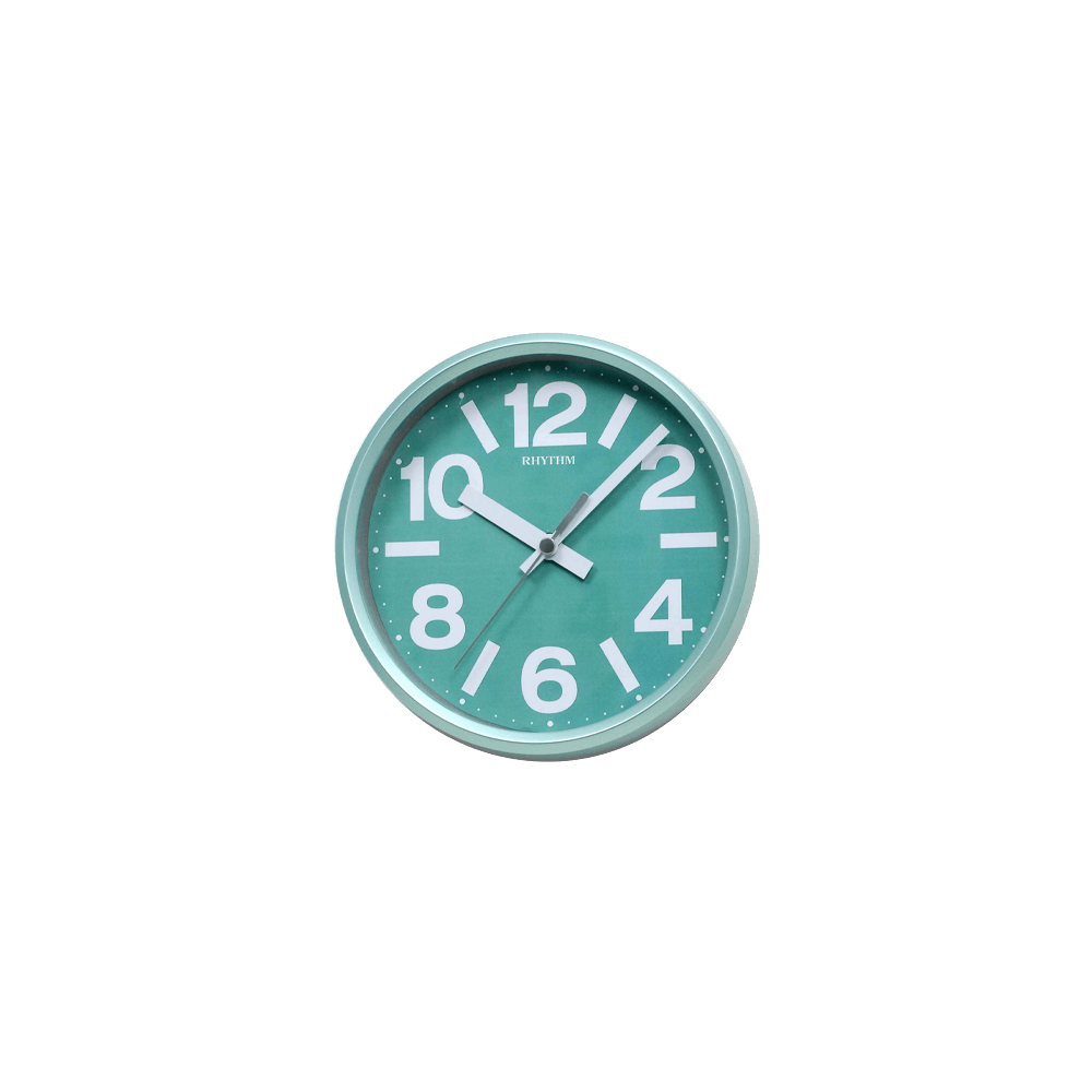 Value Added Wall Clocks Plastic Green (CMG890GR05)