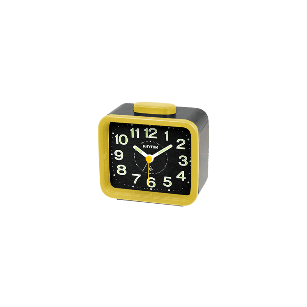 Basic Bell Alarm Clocks Plastic Yellow (CRA637WR33)