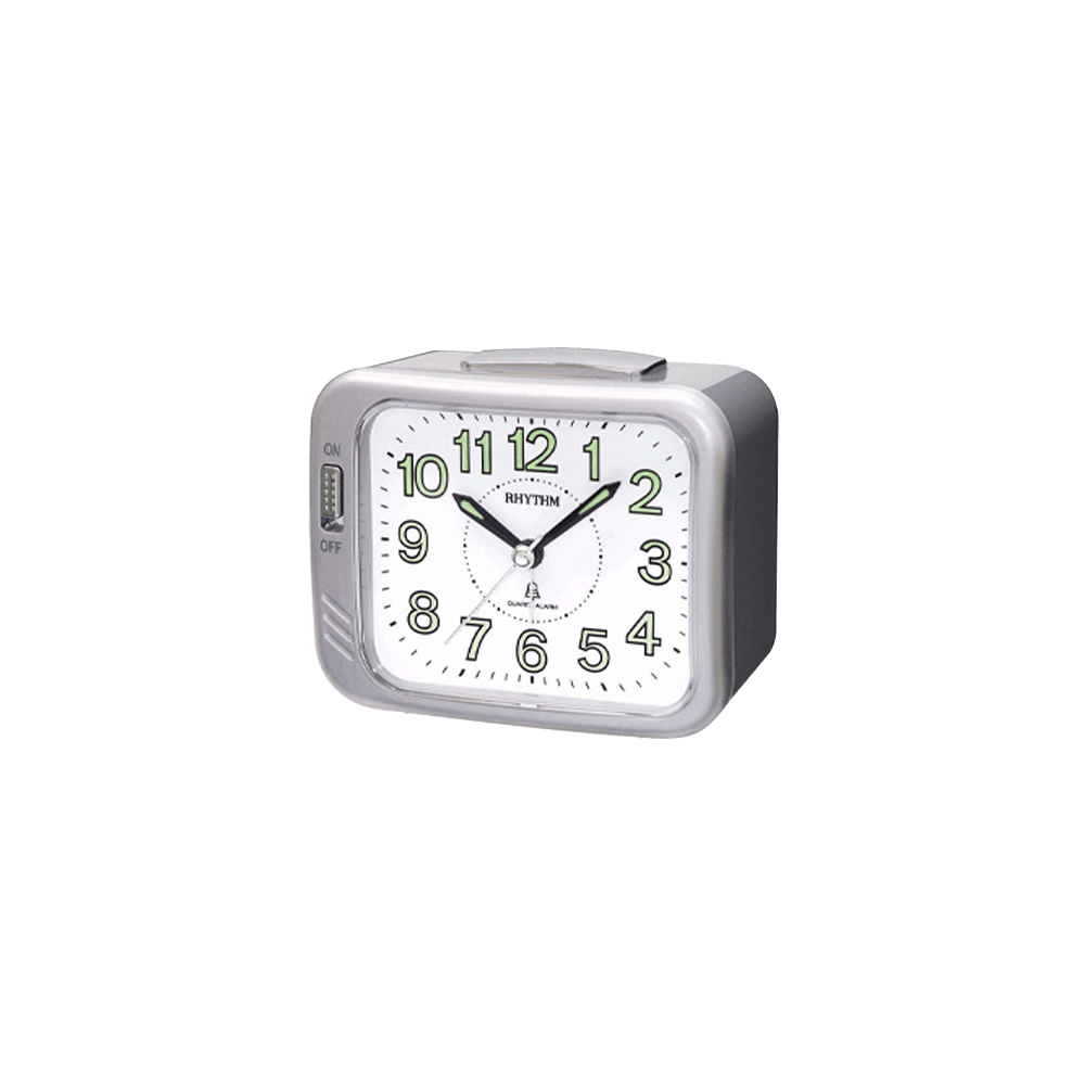 Value Added Alarm Clocks Plastic Silver (CRA829NR19)