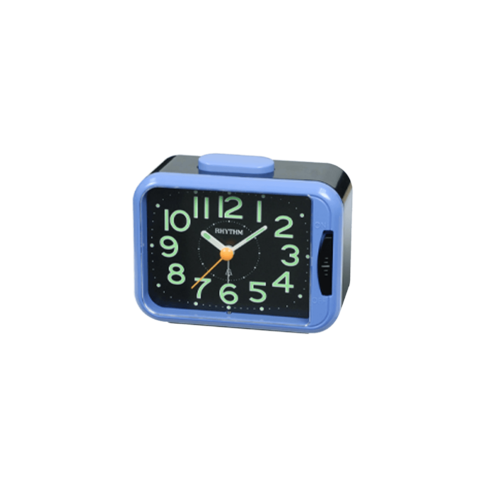 Super Silent Alarm Clocks Plastic Blue (CRA839WR04)