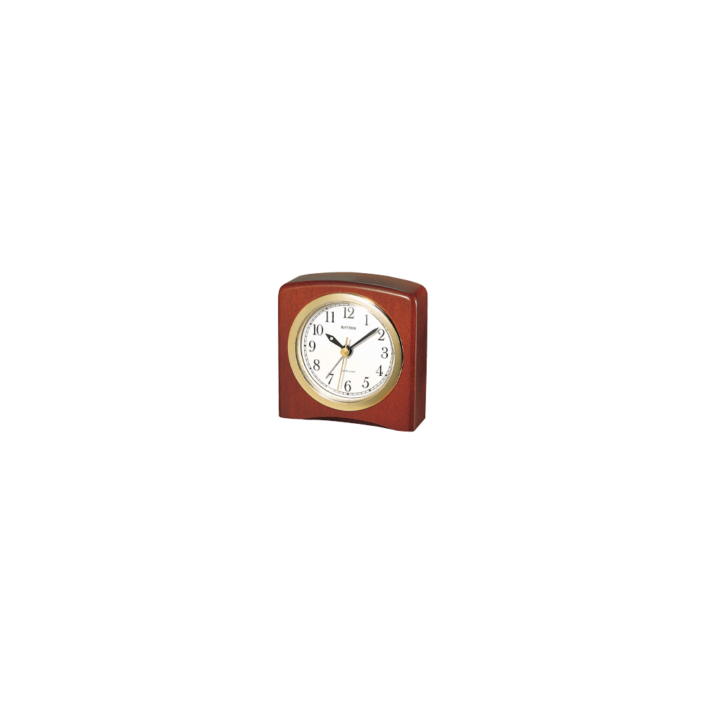 Wooden Alarm Clock Brown (CRE205NR06)