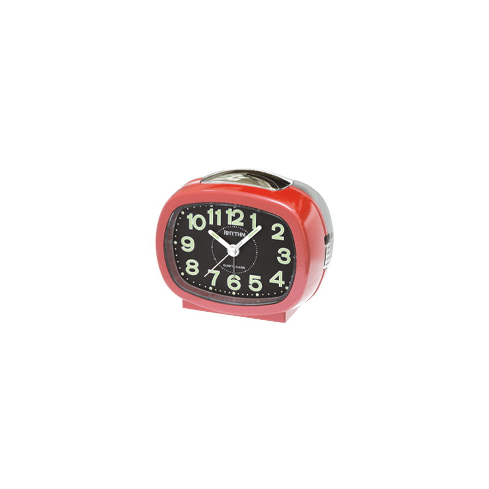 Value Added Beep Alarm Clocks Plastic Metallic Red (CRE219NR01)