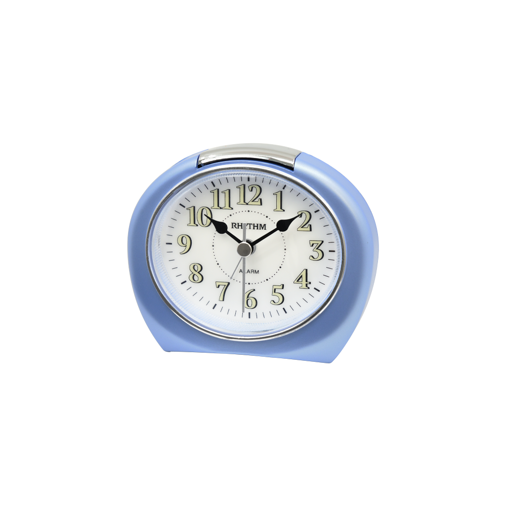 Super Silent Alarm Clocks Plastic Blue (CRE316NR04)