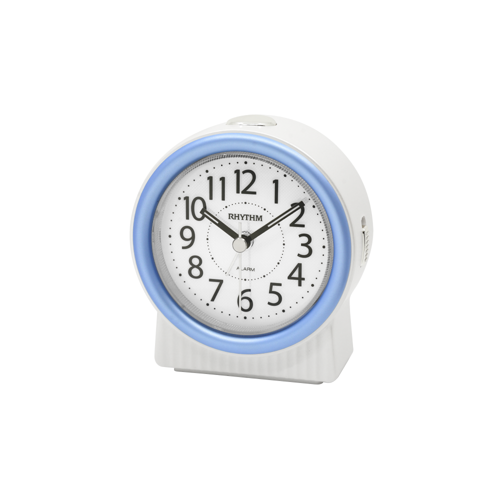 Super Silent Alarm Clocks Plastic Blue (CRE317NR04)