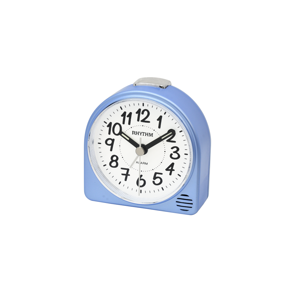 Super Silent Alarm Clocks Plastic Blue (CRE320NR04)