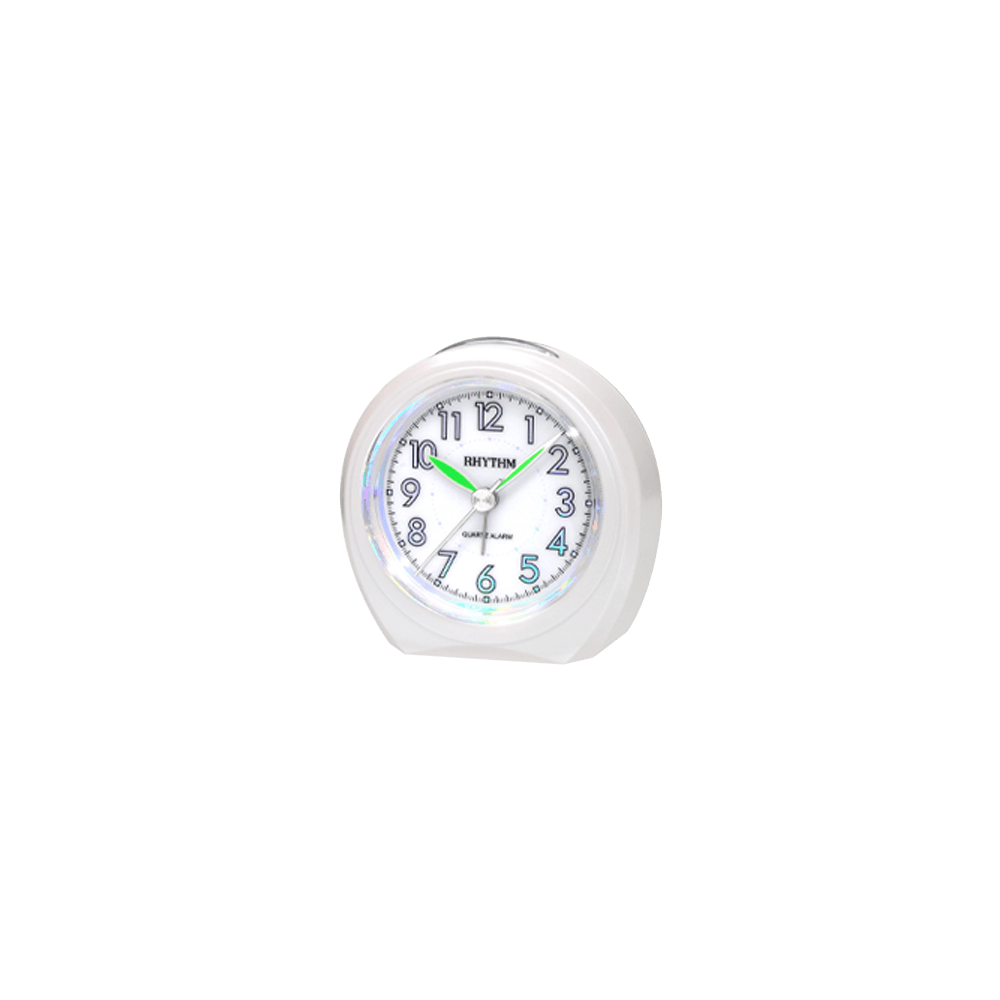 Value Added Beep Alarm Clocks Plastic White (CRE815NR03)