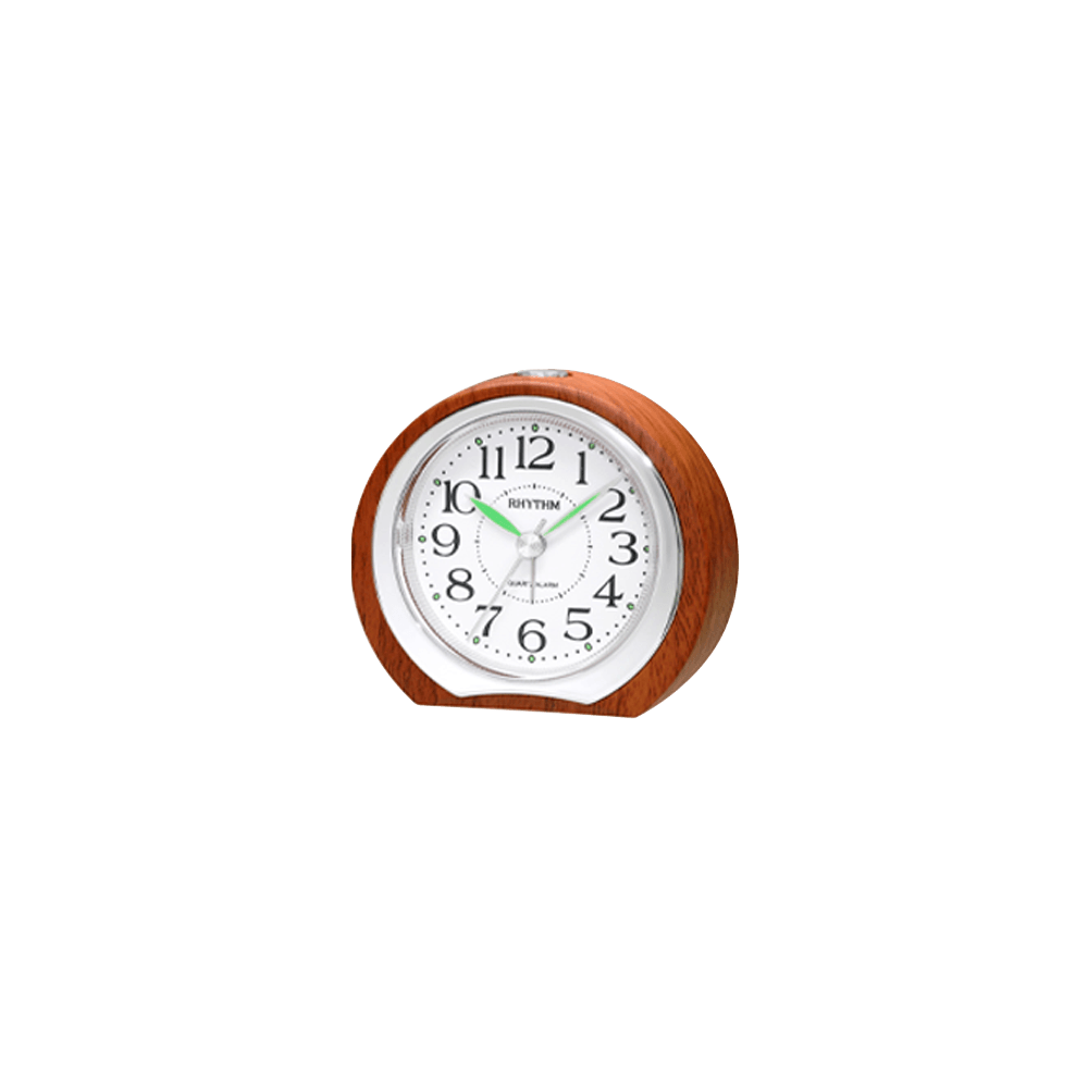 Value Added Beep Alarm Clocks Plastic Brown (CRE819NR06)