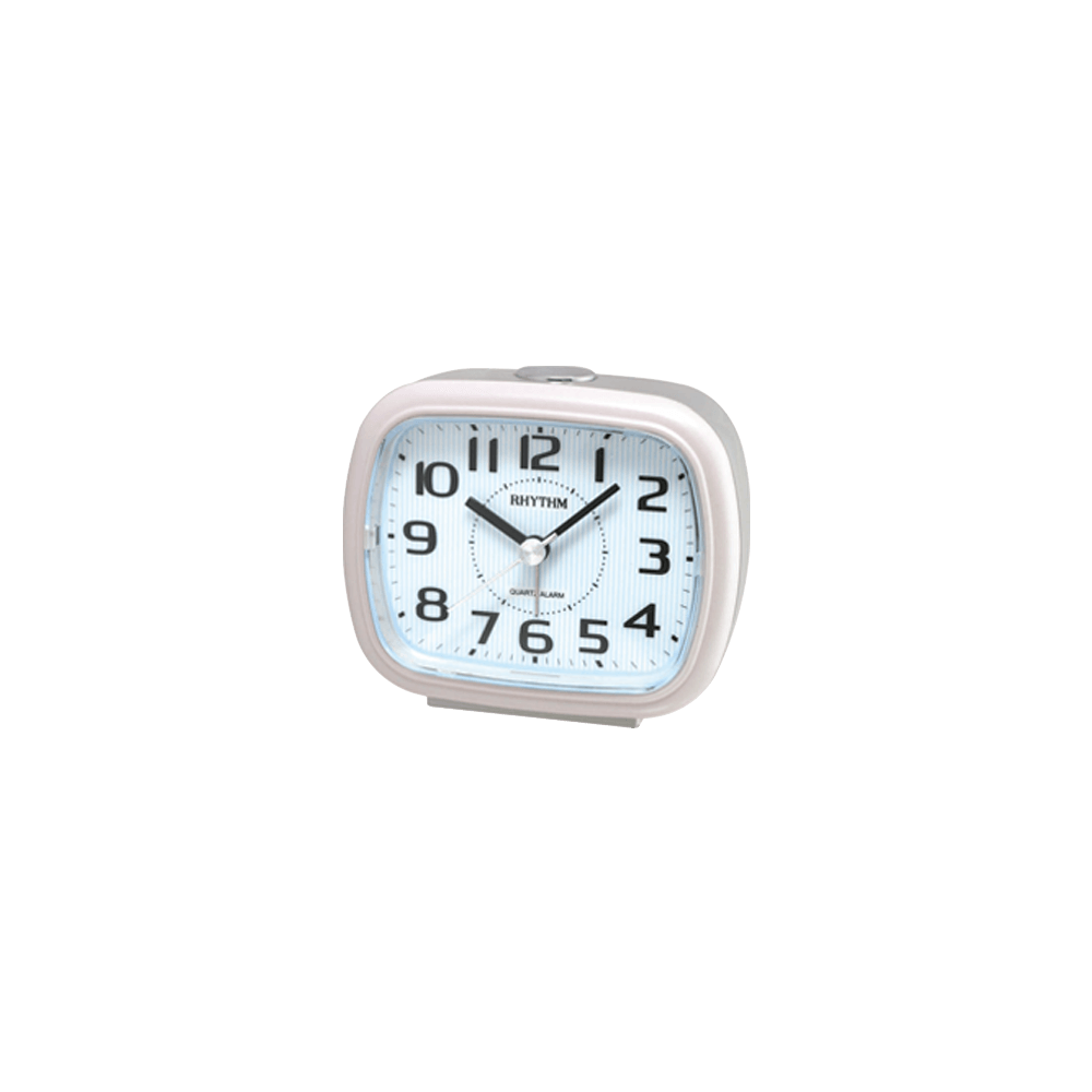 Value Added Beep Alarm Clocks Plastic White (CRE830NR03)