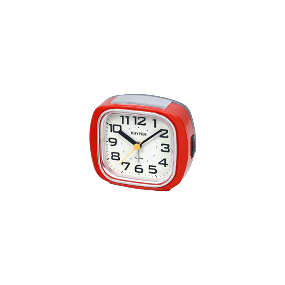 Super Silent Alarm Clocks Plastic Red (CRE847WR01)