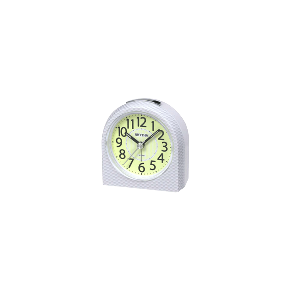 Value Added Beep Alarm Clocks Plastic White (CRE854NR03)