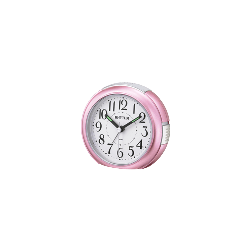 Value Added Beep Alarm Clocks Plastic Metallic Pink (CRE858NR13)