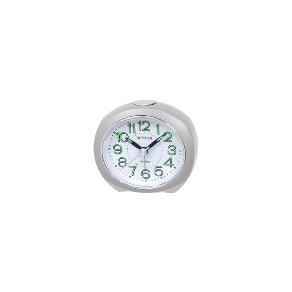 Value Added Beep Alarm Clocks Plastic White (CRE865NR03)