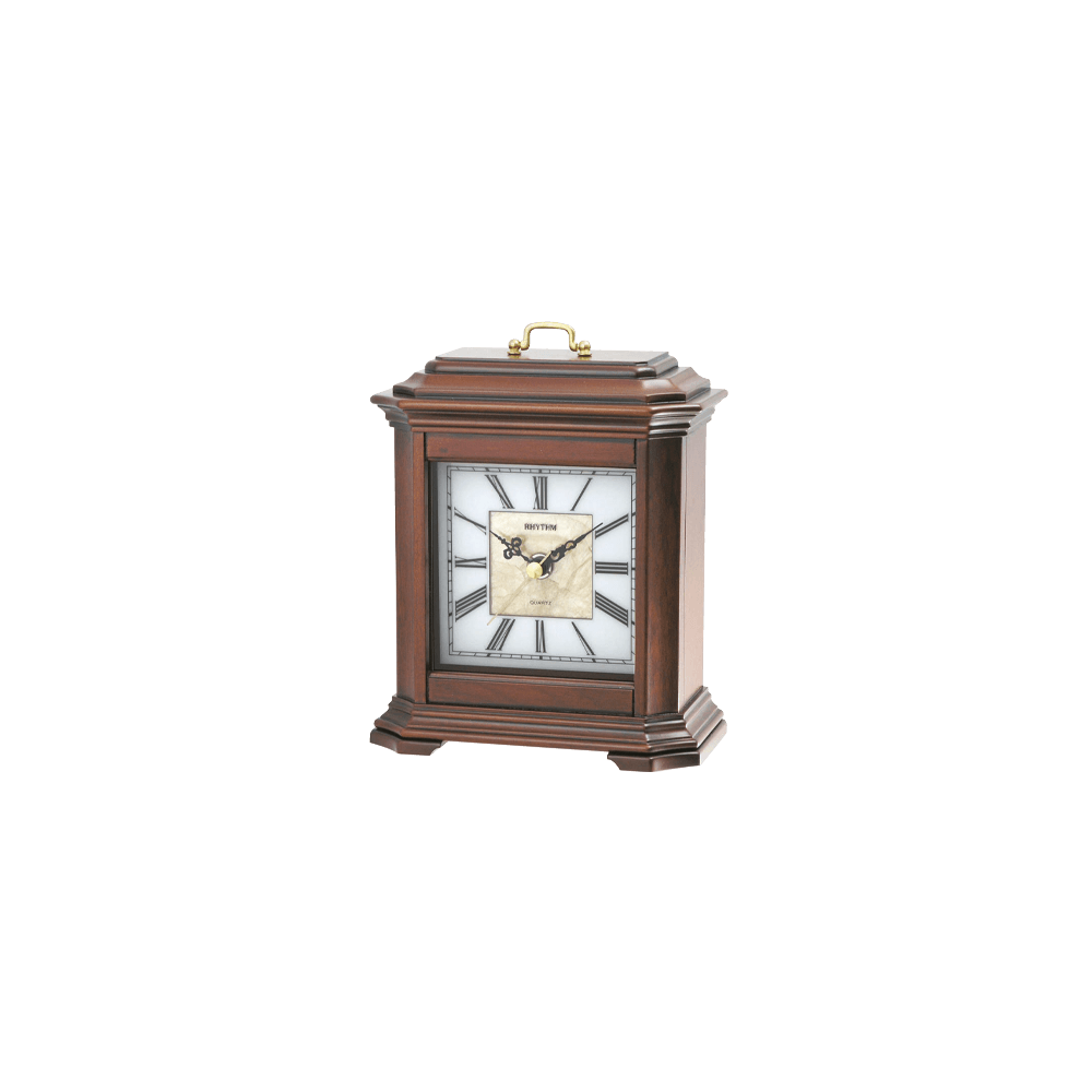 Wooden Table Clock Brown (CRG114NR06)