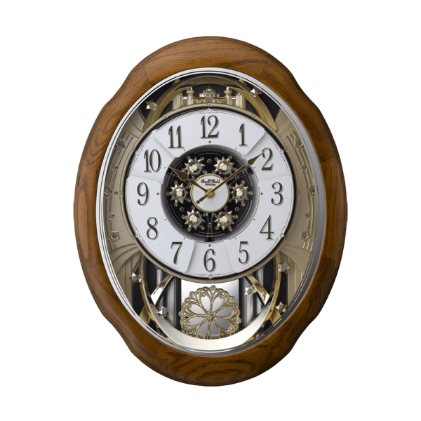 Magic Motion Clock Wooden Brown (4MH400WU06)