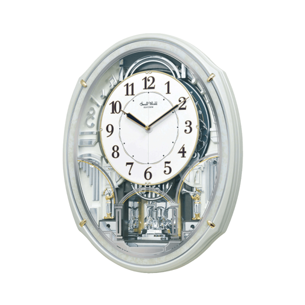 Magic Motion Clock Plastic White (4MH435WU03)