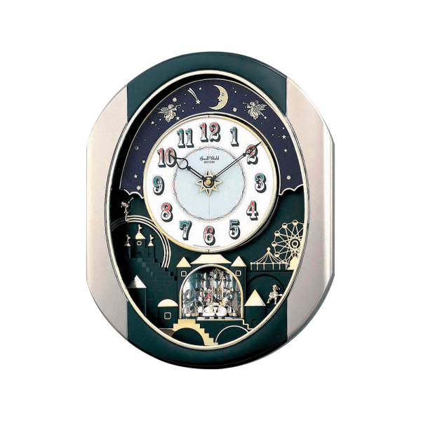 Magic Motion Clock Plastic Gold (4MH751WD18)