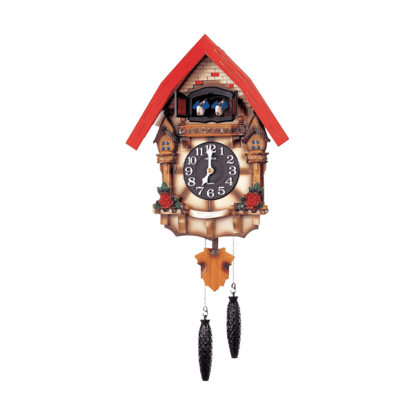 Cuckoo Clock Wooden Brown (4MJ415-R06)