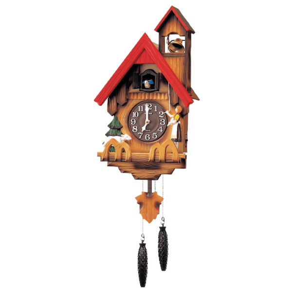 Cuckoo Clock Wooden Brown (4MJ417-R06)