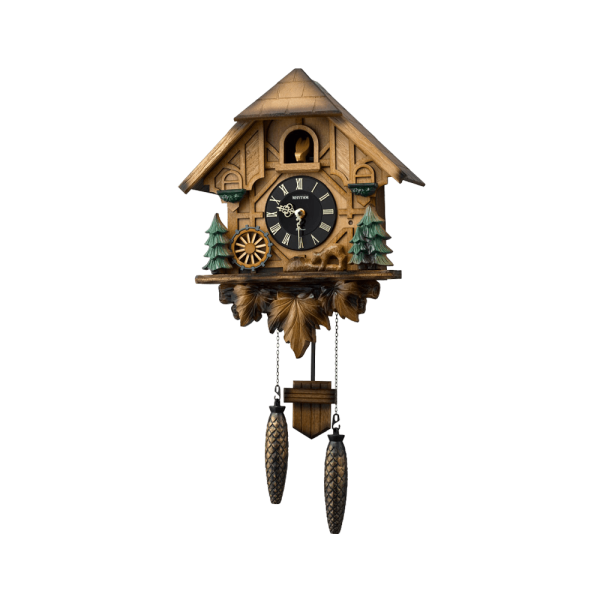 Cuckoo Clock Wooden Brown (4MJ423SR06)