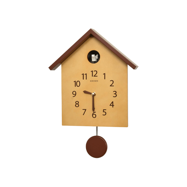 Cuckoo Clock Wooden Brown (4MJ441NC06)