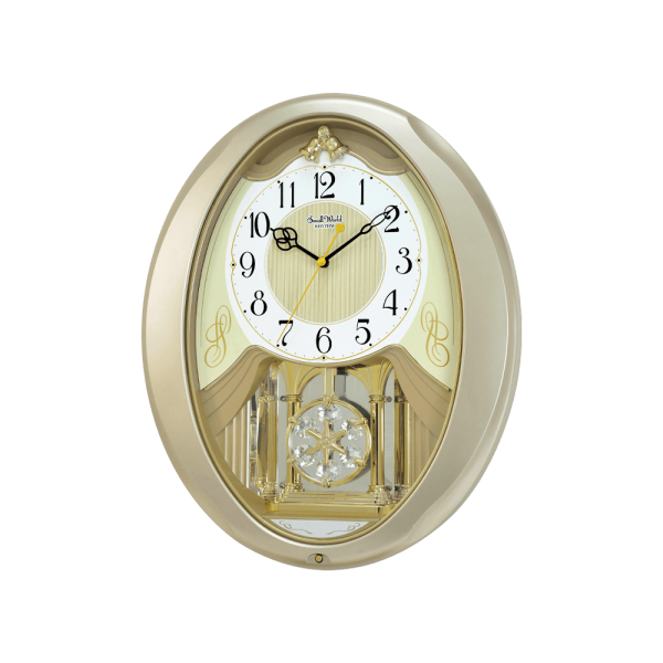 Musical Motion Clock Gold (4MJ447WU18)