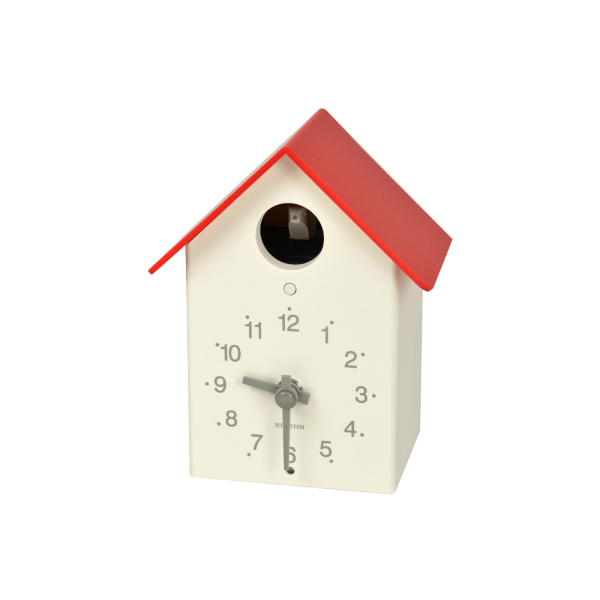 Cuckoo Clock Plastic Red (4RH797SR01)