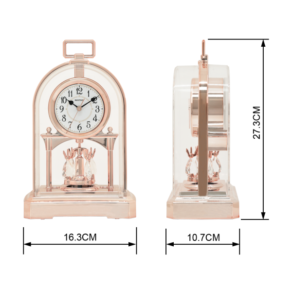 Contemporary Motion Clocks Plastic Pink (4SG744WR13) - Image 2