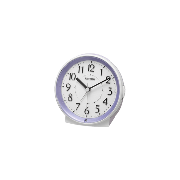 Super Silent Alarm Clocks Plastic Purple (8RE669SR12)