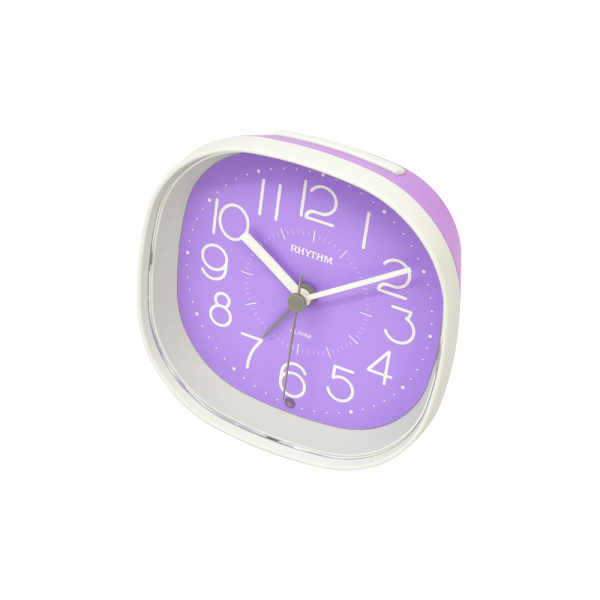 Super Silent Alarm Clocks Plastic Purple (8RE674WR12)