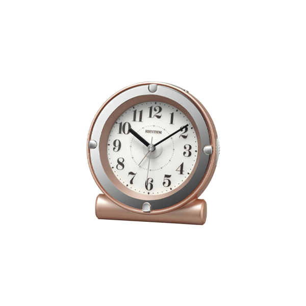 Super Silent Alarm Clocks Plastic Pink Gold (8RE679SR13)