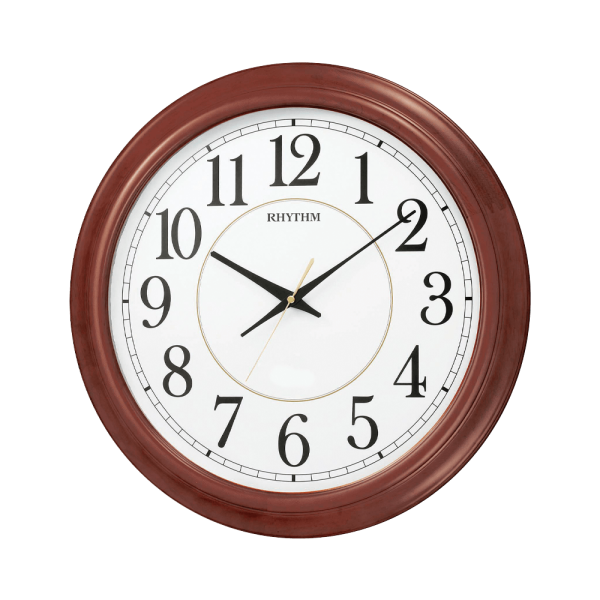 Wooden Wall Clock Wooden Brown (CMG982NR06)