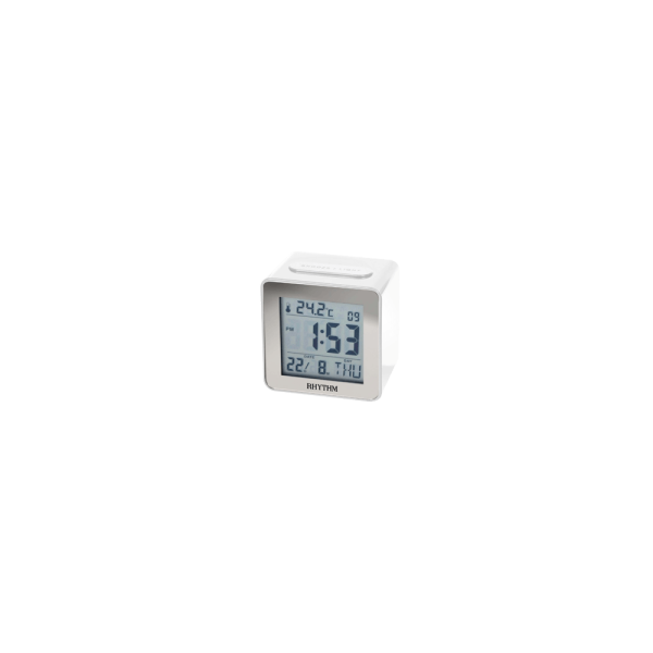 Digital Clocks Plastic White (LCT076NR03)