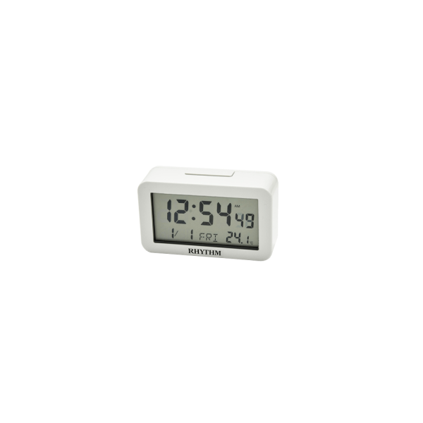 Digital Clocks Plastic White (LCT083NR03)