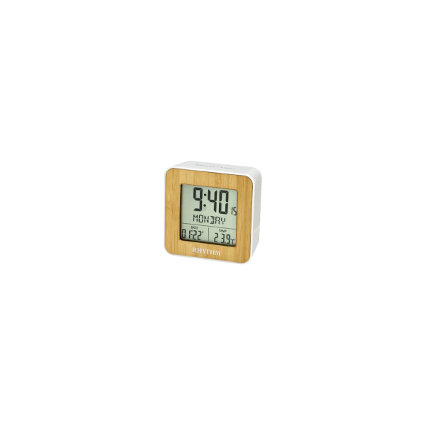 Digital Clocks Plastic White (LCT085NR03)