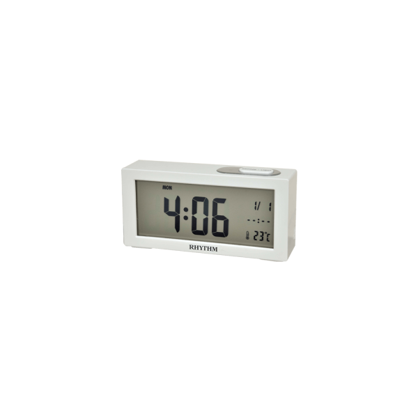 Digital Clocks Plastic White (LCT092NR03)