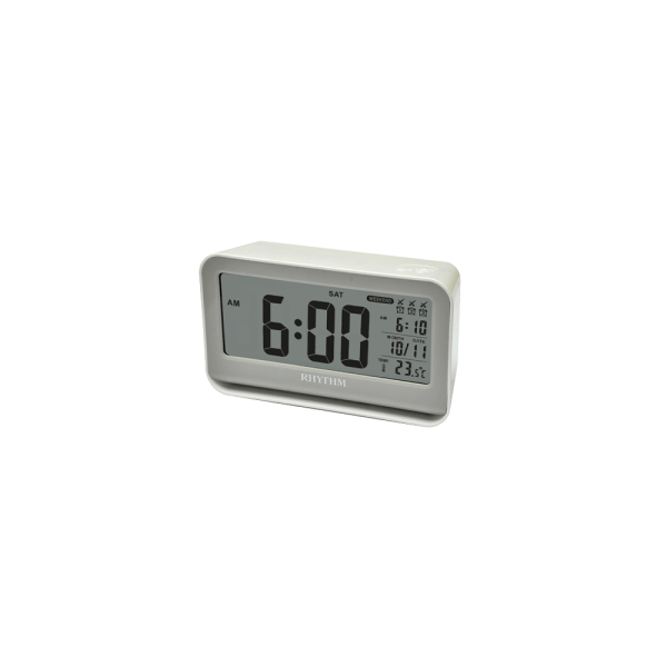 Digital Clocks Plastic White (LCT097NR03)