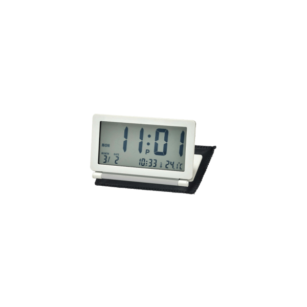 Digital Clocks Plastic White (LCT098NR03)