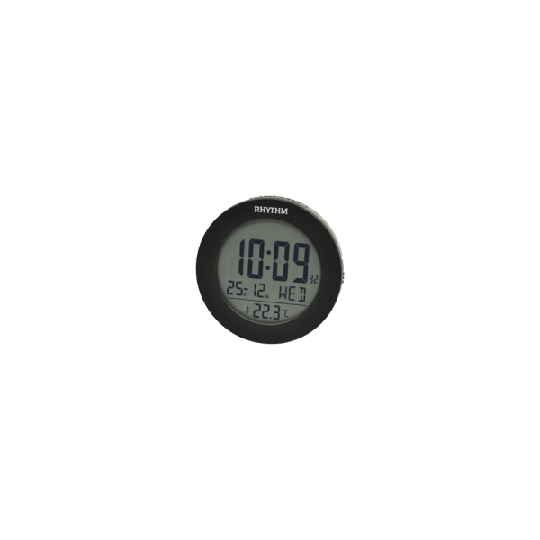 Digital Clocks Plastic Black (LCT103NR02)