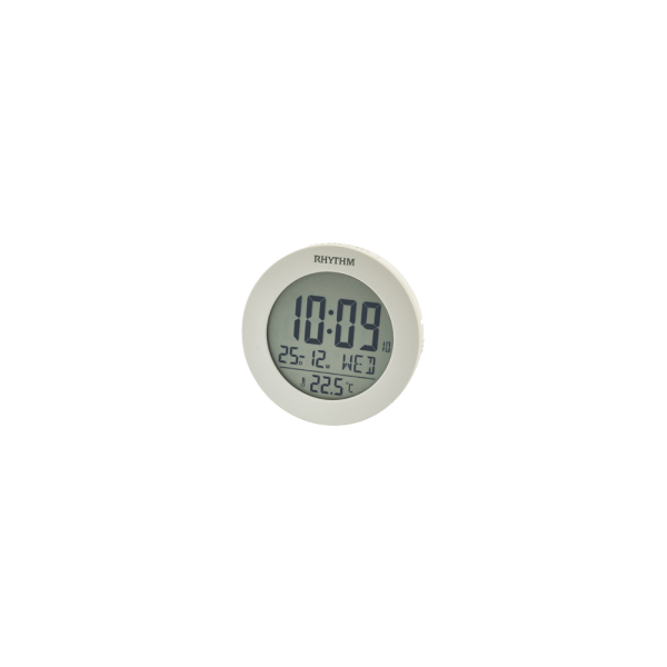 Digital Clocks Plastic White (LCT103NR03)