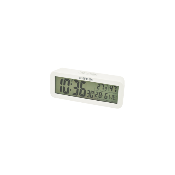 Digital Clocks Plastic White (LCT107NR03)