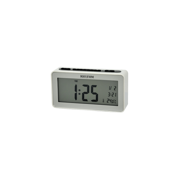 Digital Clocks Plastic White (LCT102NR03)